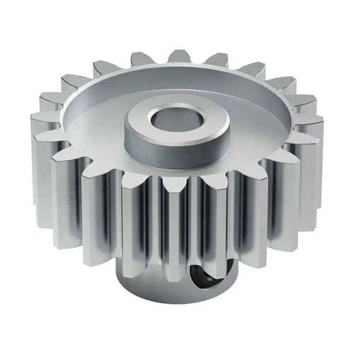 ServoCity 21T 0.125 inch (0.3cm) ボア 32ピッチ シャフトマウント ピニオンギア (スチール製)