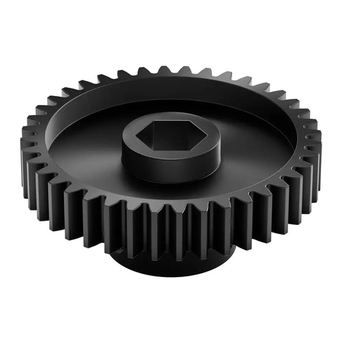 ServoCity 2303 シリーズ スチール、MOD 0.8 ピニオン ギア (8mm REX™ ボア、40 歯)