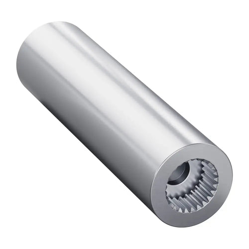 ServoCity 3/8 inch (0.9cm) 丸型サーボシャフト (25歯スプライン 長さ36mm)