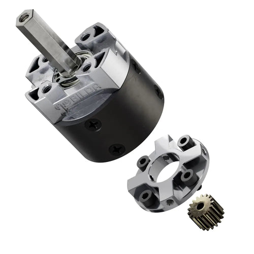 ServoCity 5103シリーズ 遊星ギアボックス (ギア比 3.7:1、長さ 24mm、8mm REX™シャフト)