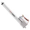 ServoCity ヘビーデューティー リニアサーボ (位置制御、12～24V、33 lb 推力、1.7 inch/sec、12 inch ストローク)