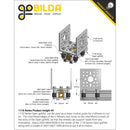 ServoCity 1118 シリーズ オープンGoRAIL (長さ336mm)