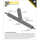 ServoCity 1118 シリーズ オープン GoRAIL (長さ 48mm)