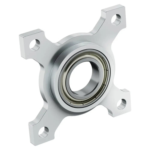 ServoCity フェイススルーホールピローブロック (ボア 12mm、取り付けパターン 32mmx32mm)