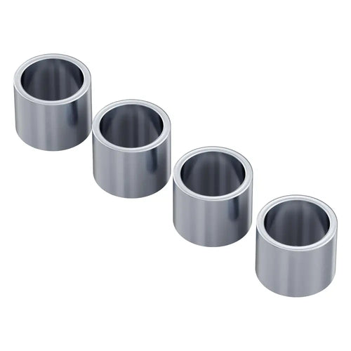 ServoCity スチール製スペーサ (内径 12mm、外径 15mm、長さ 12mm) - 4個パック