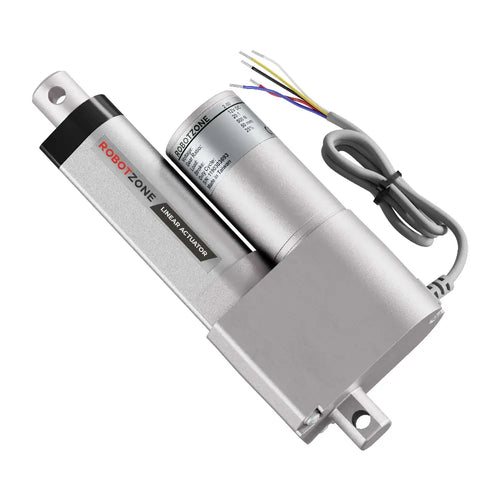 ServoCity 12V ヘビーデューティリニアアクチュエータ (推力 50.8Kg、速度 15.2mm/s、ストローク 50.8mm)