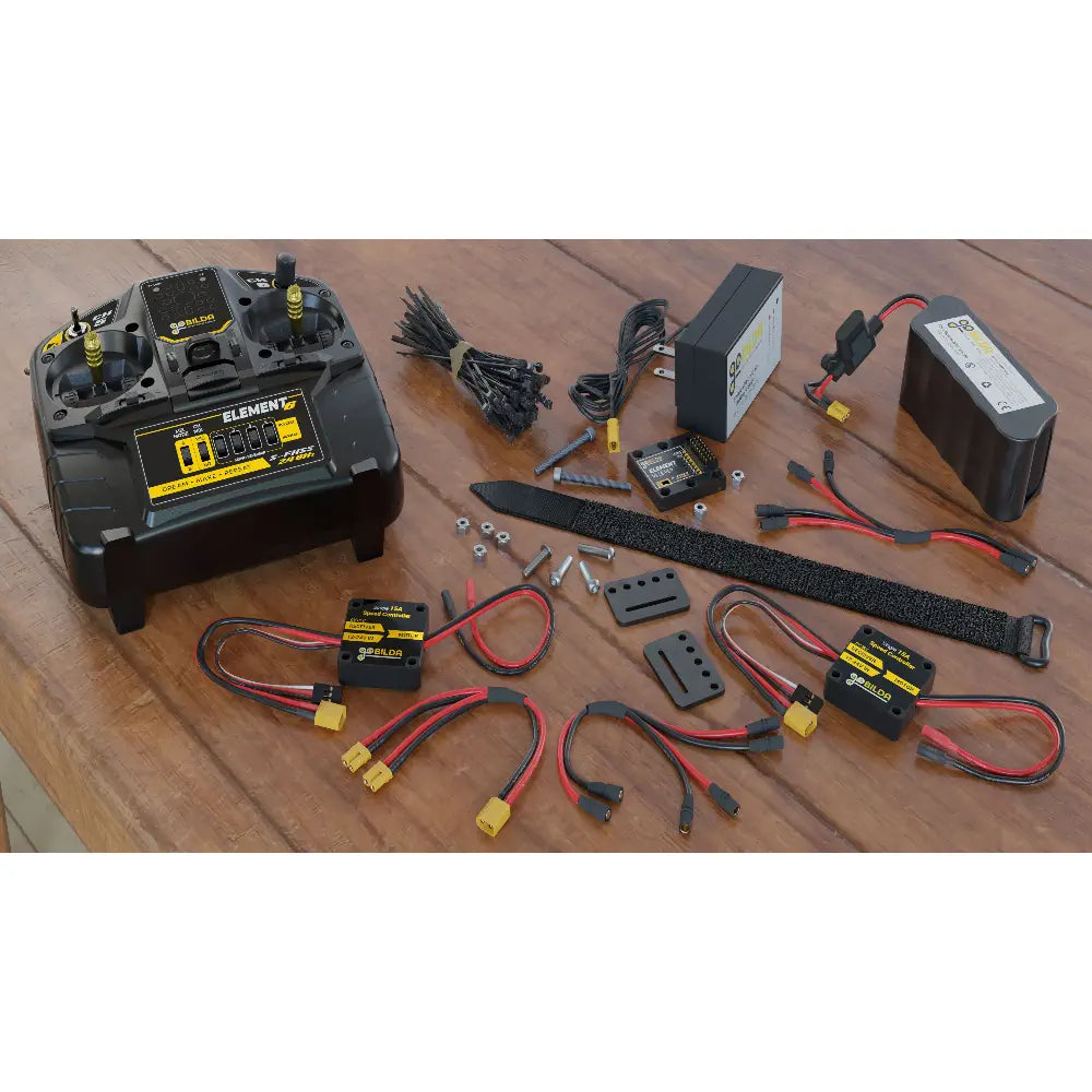 ServoCity 12V ラジオコントロールバンドル