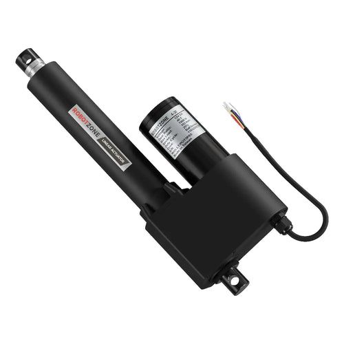 ServoCity 12V スーパーデューティリニアアクチュエータ (推力 712Kg、速度 7.62mm/s、ストローク 101.6mm)