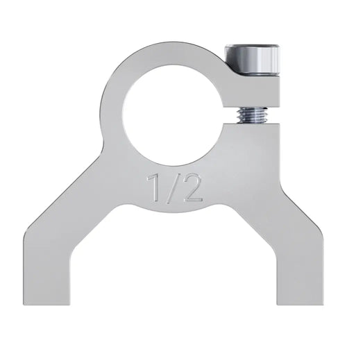ServoCity 1400シリーズ 1サイド 2ポスト クランプマウント (1/2 inch (12mm) ボア)