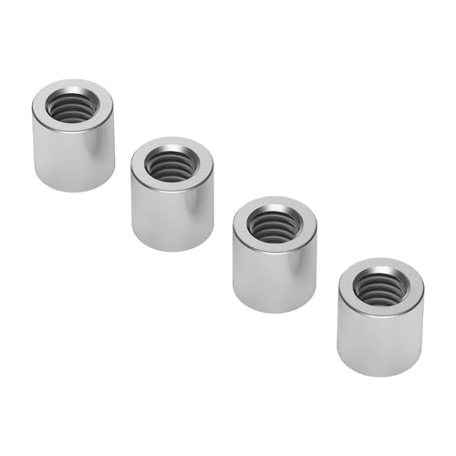 ServoCity 1501 シリーズ M4 x 0.7mm スタンドオフ (外径 6mm、長さ 6mm) - 4 個パック