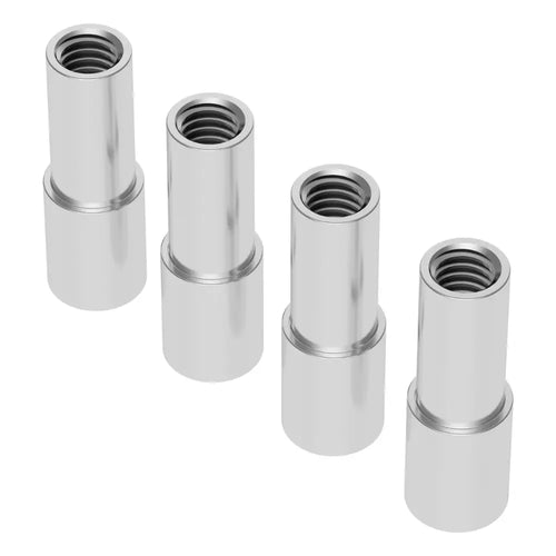 ServoCity 1503シリーズ M4 x 0.7mm 段付きスタンドオフ (外径 5/6mm、長さ 10/8mm) - 4個パック