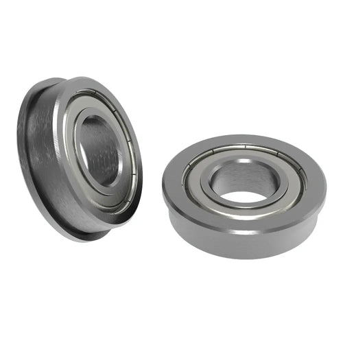 ServoCity 1601シリーズ フランジ付きボールベアリング (内径 1/2 inch x 外径 1 1/8 inch、厚さ 5/16 inch) - 2個パック