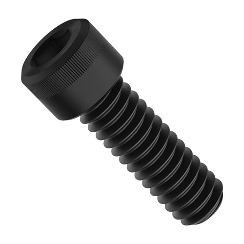 ServoCity 1/4 inch-20 黒色酸化被膜ソケットヘッドネジ (長さ 0.750 inch (1.9cm)) - 6個