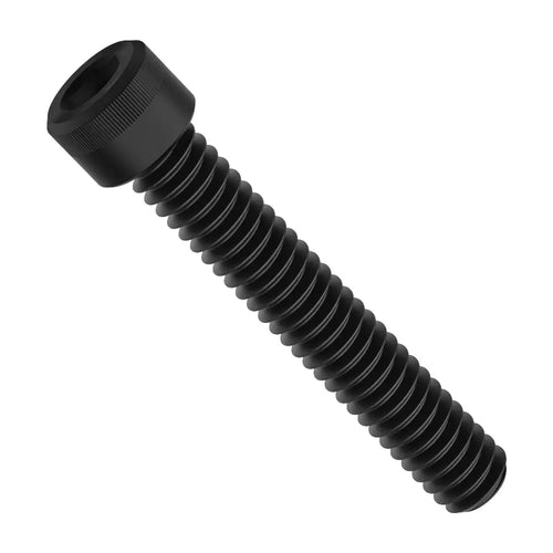 ServoCity 1/4-20 1/4 inch-20 黒色酸化被膜ソケットヘッドネジ (長さ 1.50 inch (3.8cm)) - 6個