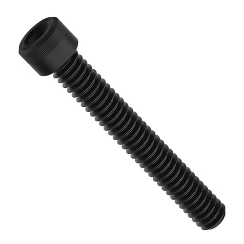 ServoCity 1/4 inch-20 黒色酸化被膜ソケットヘッドネジ (長さ1.75 inch (4.4cm)) - 6個