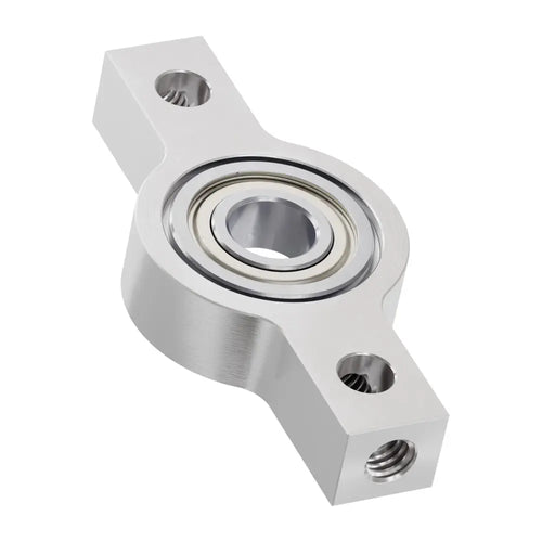 ServoCity 1/4 インチ ボア 2 サイド、1 ポスト ピロー ブロック (幅 43 mm)