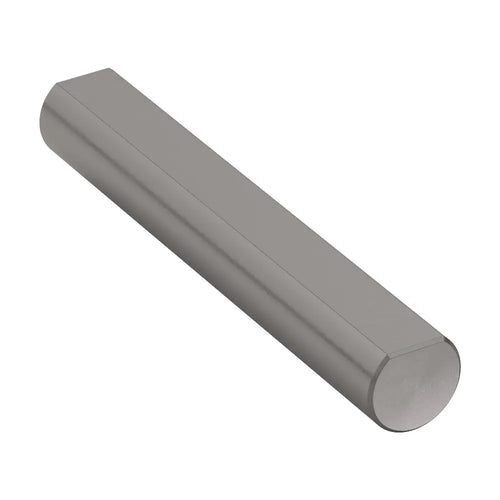 ServoCity 1/4&quot; D シャフト (ステンレススチール、長さ 1-1/2&quot;)