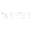 ServoCity 1/8&quot; シャフト (ステンレススチール、長さ 1&quot;)