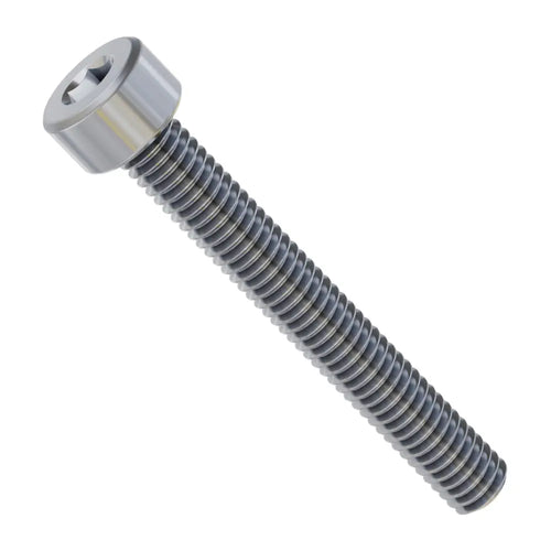 ServoCity 2800シリーズ 亜鉛メッキ鋼製 六角穴付きボルト (M4 x 0.7mm 長さ30mm) - 25個