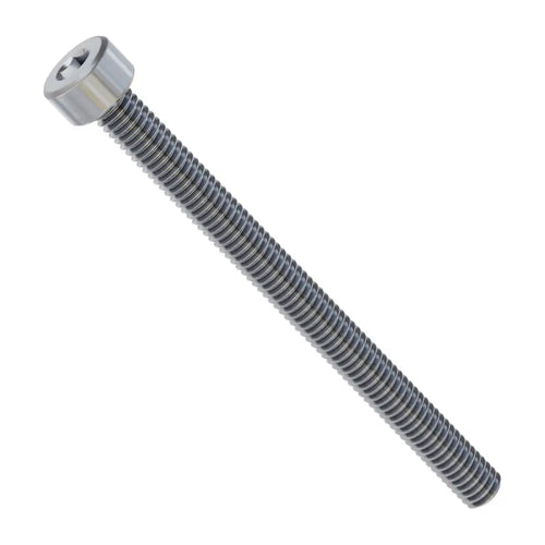 ServoCity 2800シリーズ 亜鉛メッキ鋼製ソケットヘッドネジ (M4 x 0.7mm、長さ 50mm) - 25個パック