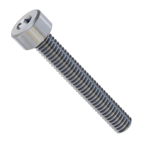 ServoCity 2800シリーズ 亜鉛メッキ鋼製 六角穴付きボルト (M4 x 0.7mm 長さ25mm) - 25個