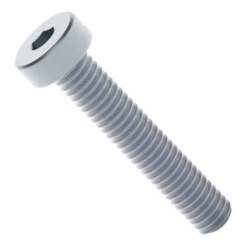 ServoCity 2804シリーズ ロープロファイル六角穴付きネジ (M4 x 0.7mm、長さ 22mm) - 25個パック