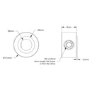 ServoCity 2920シリーズ スチールセットスクリュー カラー 内径 6mm (2個)