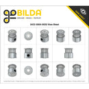 ServoCity 2mm間隔 GT2 ピニオンタイミングプーリ (4mmボア 20歯)