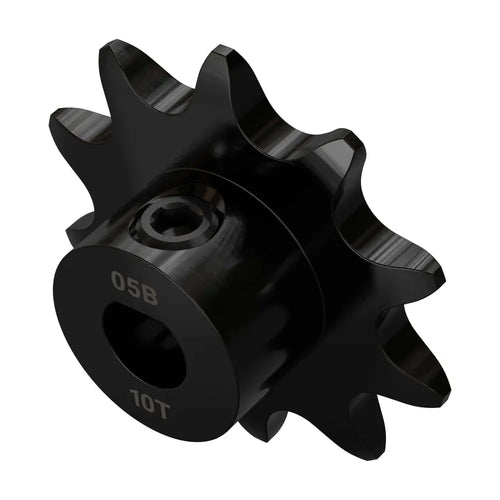 ServoCity 3307 シリーズ 8mm ピッチ スチール セットスクリュー スプロケット (6mm D ボア、10 歯)