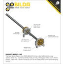 ServoCity 3501シリーズ リードネジ (リード 8mm、4条ネジ、長さ 400mm)