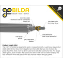 ServoCity 3501シリーズ リードネジ (リード 8mm、4条ネジ、長さ 400mm)