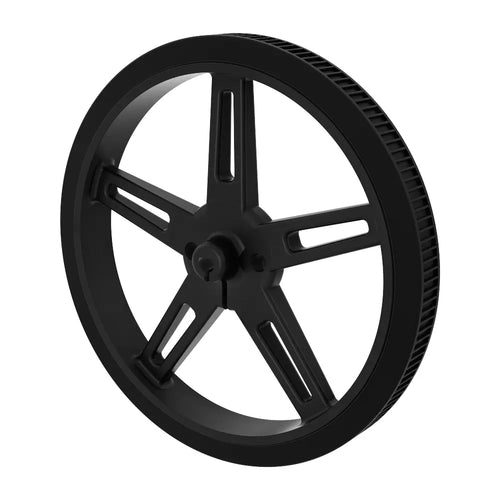 ServoCity 3602シリーズ プレスフィット ホイール (3mm D形ボア 直径70mm) - 2個