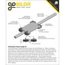 ServoCity 3700 シリーズ 14.5mm V ガイド (長さ 1200mm)