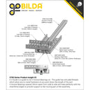 ServoCity 3700 シリーズ 14.5mm V ガイド (長さ 1200mm)