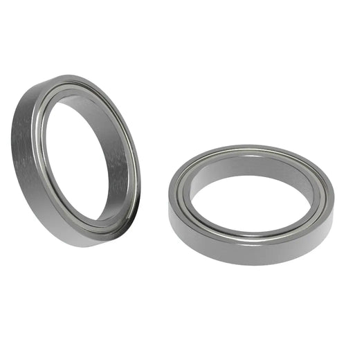 ServoCity 内径3/4 inch (1.9cm) フランジなし ボールベアリング (外径1 inch (2.54cm) 厚さ5/32 inch (0.3cm)) - 2個