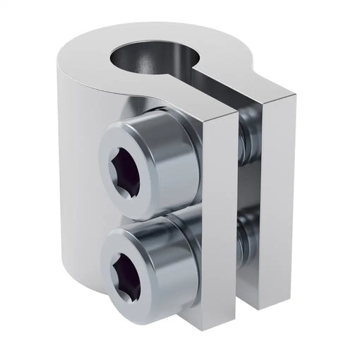 ServoCity 4000シリーズ クランプシャフトカプラ (8mm丸穴 - 0.250 Inch (6.3mm)丸穴)