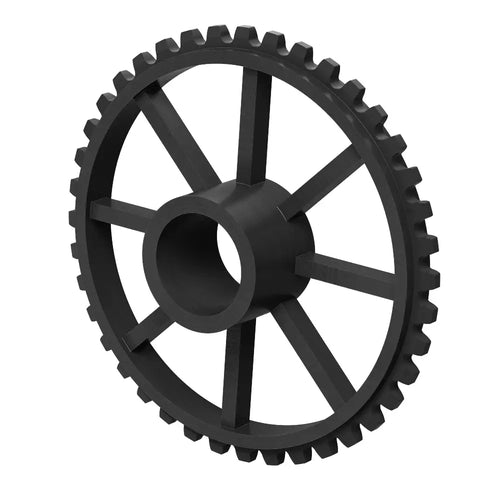 ServoCity 40歯 プレスフィットスプロケット (歯車ピッチ 0.1227 Inch (3.1mm) 内径 0.375 Inch (9.5mm))