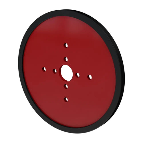 ServoCity 4 inch (10cm) アクリル製 ディスクホイール (赤色) - 2個
