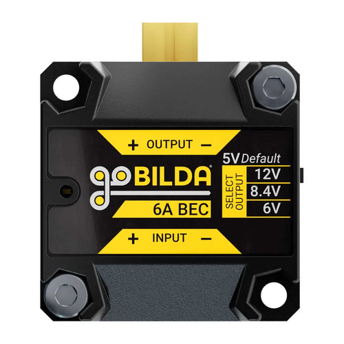 ServoCity 6A BEC / 電圧レギュレータ (入力 6～24V、出力 5V、6V、8.4V、12V、XT30コネクタ)