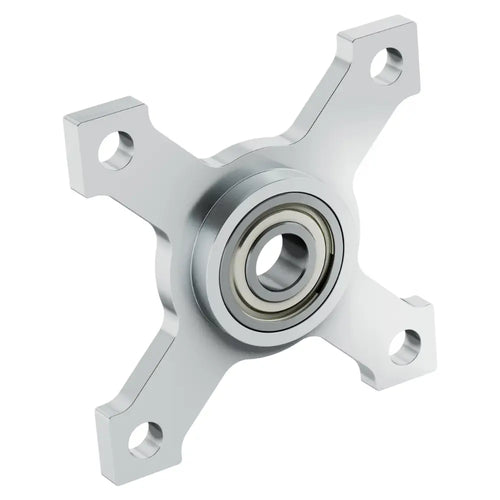 ServoCity フェイススルーホール ピローブロック (内径 6mm、取り付けパターン 32mm x 32mm)