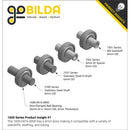 ServoCity 6mm ID フランジなしボールベアリング (外径 16mm、厚さ 4mm) - 2 個パック