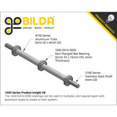 ServoCity 6mm ID フランジなしボールベアリング (外径 16mm、厚さ 4mm) - 2 個パック