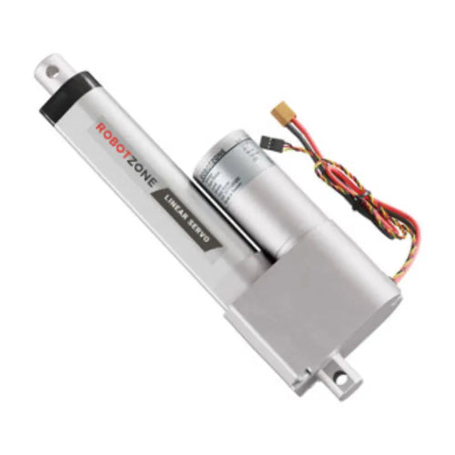 ServoCity ヘビーデューティー リニア サーボ (位置制御、12～24V、112 lb推力、0.6 inch/sec、8 inchストローク)