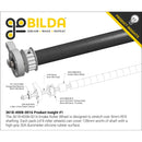 ServoCity インテークローラーホイール (8mm REX、直径 16mm、幅 16mm、デュロメーター 30A) - 8 個パック