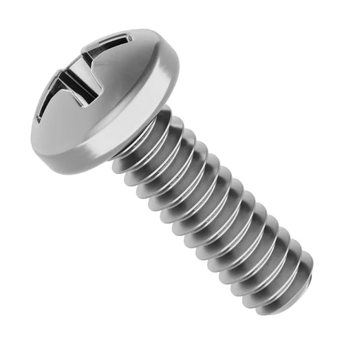 ServoCity M1.6 x 0.35mm ステンレス鋼製なべ頭ネジ (長さ 5mm) - 6個パック