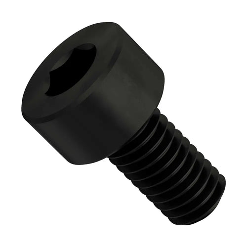 ServoCity M2.6 x 0.45mm 黒色酸化被膜ソケットヘッドネジ (長さ 6mm) - 6 個パック