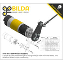 ServoCity プラスチック ハブマウント コントロール アーム (長さ 48mm)