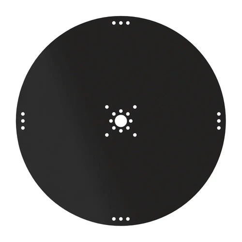ServoCity プラスチック ハブマウント ディスク (14mm ボア、240mm 直径)