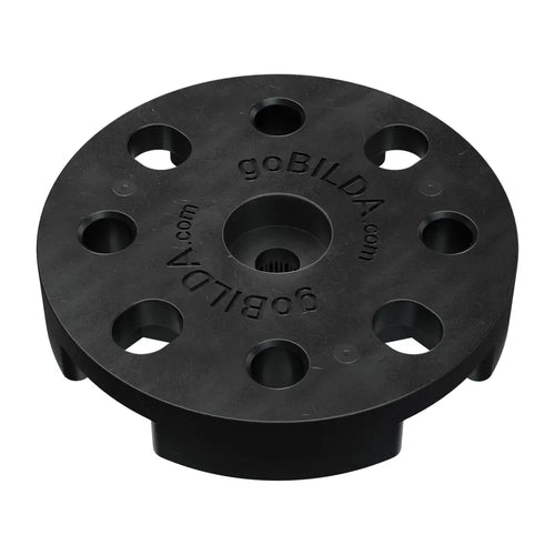 ServoCity プラスチック サーボ ハブ (H25T スプライン、直径 32mm)