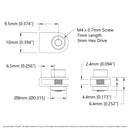 ServoCity スチールベルトクランプ 2mmピッチ GT2タイミングベルト用 - 2個パック